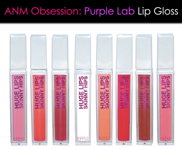 ANM Obsession: Purple Lab Lip Gloss. As you all may know by now, 