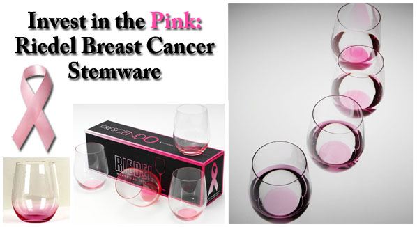 Invest in the Pink: Riedel Breast Cancer Stemware post image
